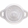 Mini Cocotte Okrągły 200 Ml, Kość Słoniowa Gift Giving Staub